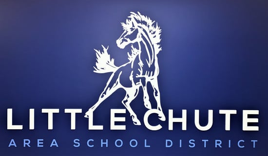 Little Chute Area School District Mustang Logo