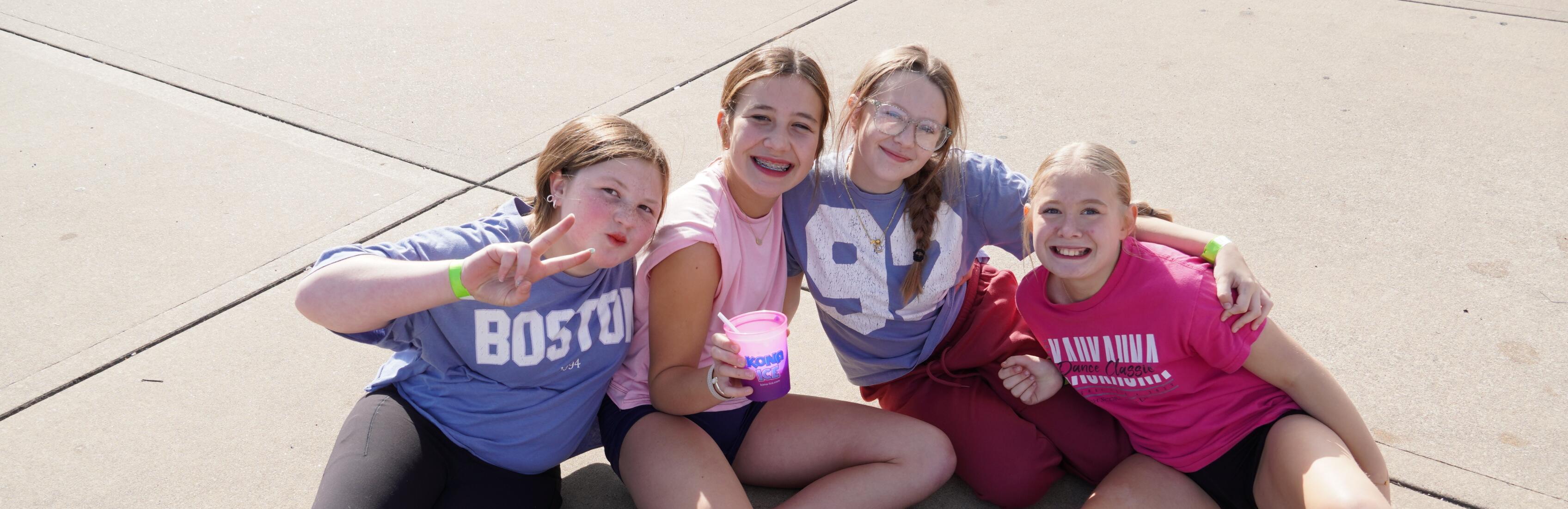 LCIMS students at the walk a thon